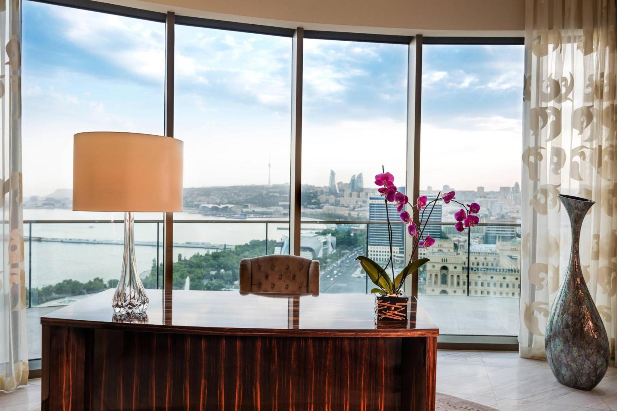 Jw Marriott Absheron Baku Hotel Εξωτερικό φωτογραφία View from a suite